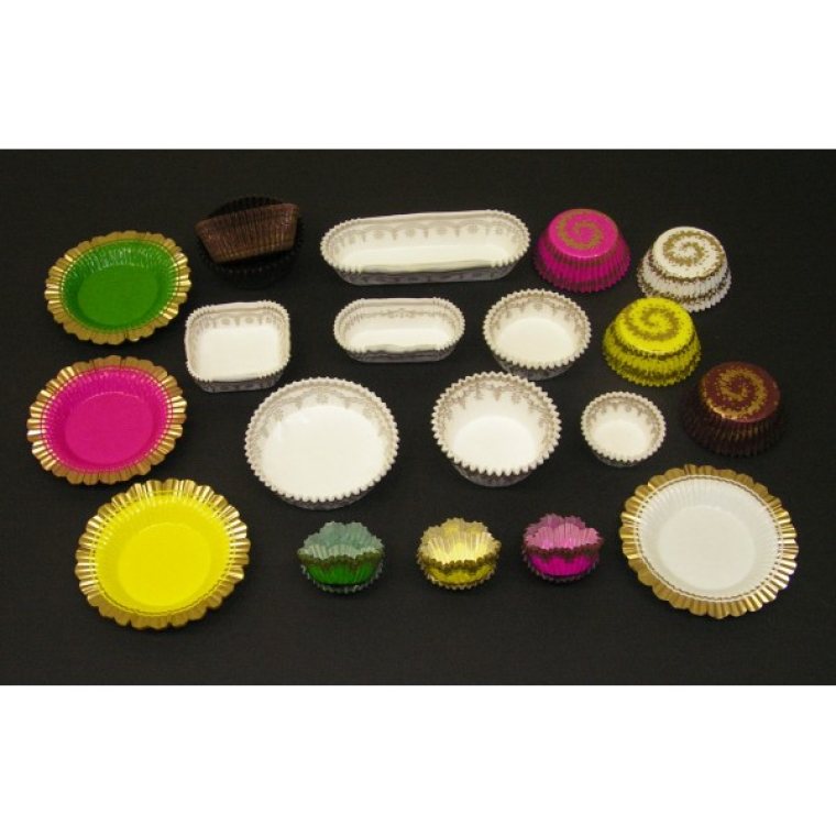 Danish and glassine presentation cups