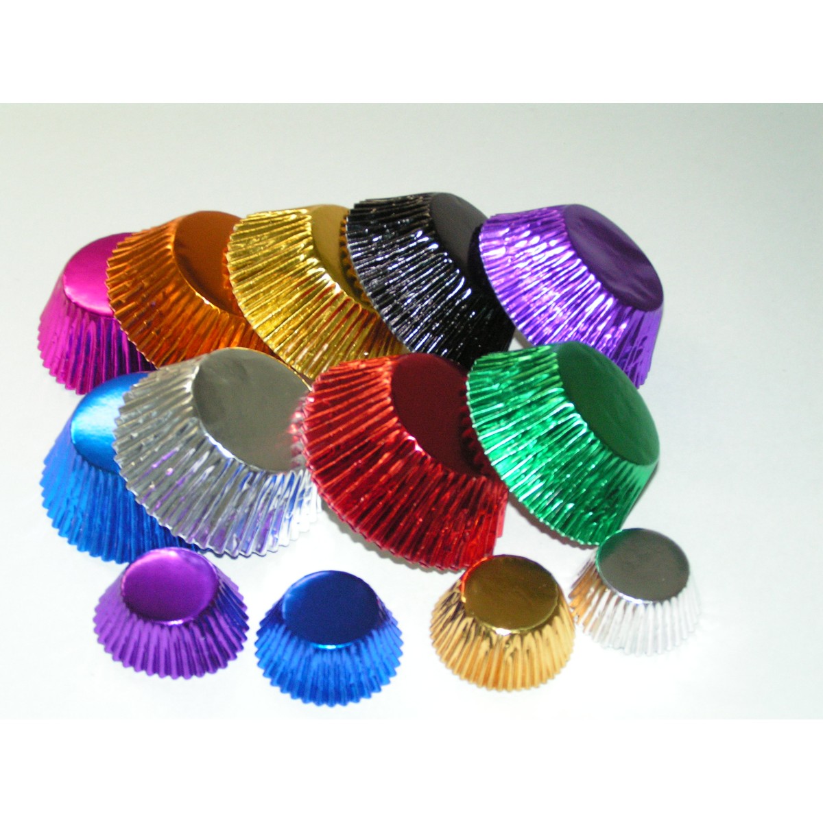 Colored Foil Baking Cups