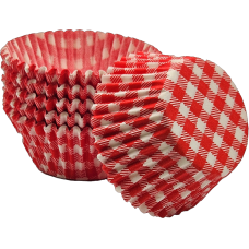 #275 Gingham Red