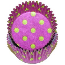 #450C Hot Dots Purple & Lime