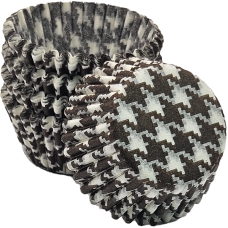 #275 Houndstooth Brown