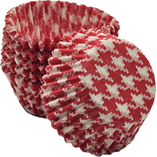 #275 Houndstooth Red