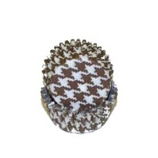 #275 Houndstooth Brown