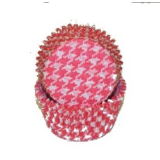 #450C Houndstooth Red