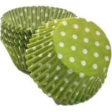 #600 Polka Dot Lime Green