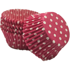 #450C Polka Dot Hot Pink