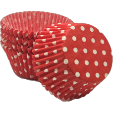 #450C Polka Dot Red