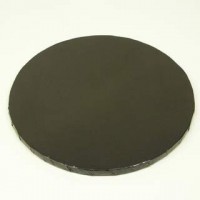 16" Black Cake Drum - Round