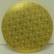 18" Gold Foil Cake Drum - Round