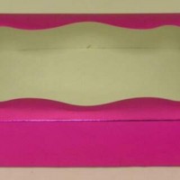 1# Cerise Foil Cookie Box