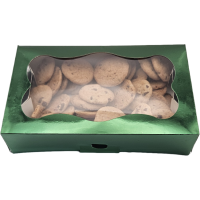 1# Green Foil Cookie Box