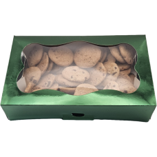 1# Green Foil Cookie Box