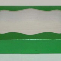 1# Green Foil Cookie Box