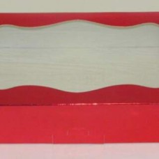 1# Red Foil Cookie Box