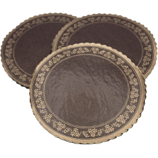 #125B-DDS Brown Danish Doilies